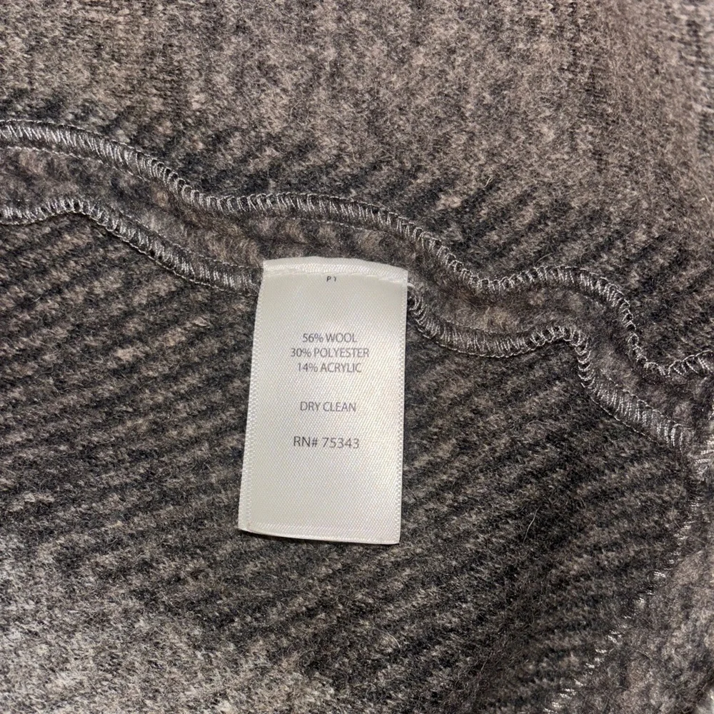 MERCER & MADISON Chic Plaid Wool Blend Jacket in Women’s size small - Picture 10 of 11